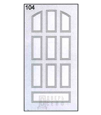 Дверь МДФ 104