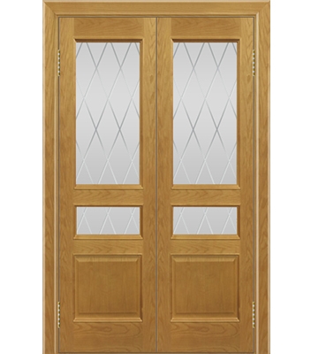 Межкомнатная дверь «Калина» Двустворчатая 600 + 600