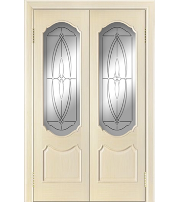 Межкомнатная дверь «Богема» Двустворчатая 600 + 600
