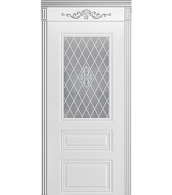 Межкомнатная дверь «Трио Грейс В1»