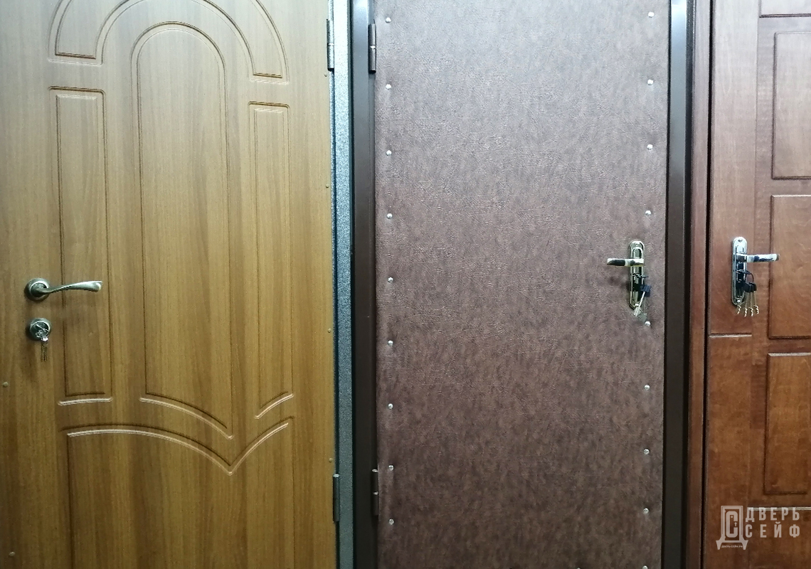 Двери сейфы - установка
